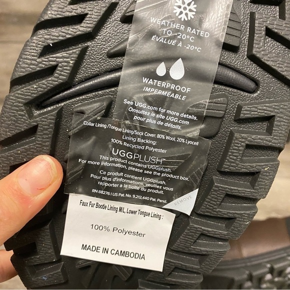 UGG | Felton Waterproof Snow Boots Stout Brown NEW - Picture 6 of 10